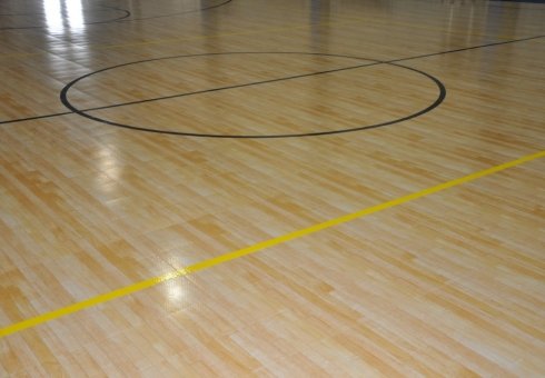 basketball middle of court lines